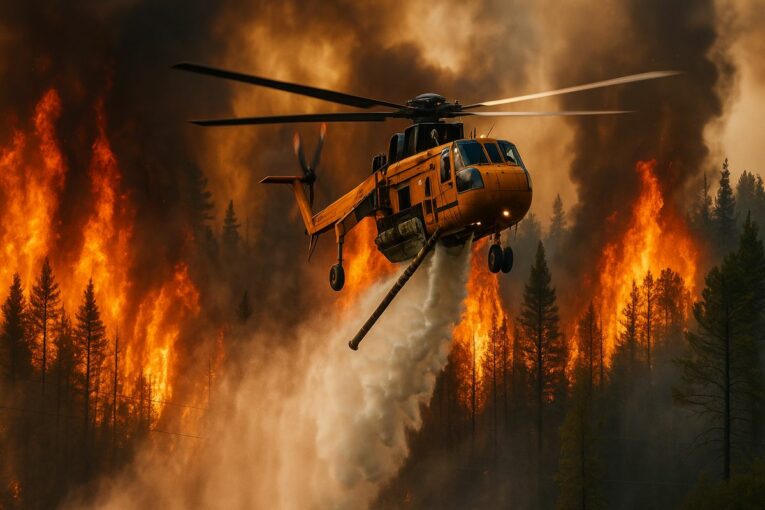 Aviation Rescue Networks for Smarter and Faster Forest Fire Response