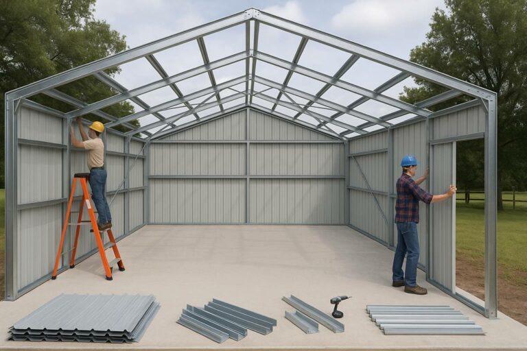 Avoiding Common Mistakes When Ordering Metal Garage Kits in Canada