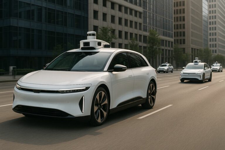 Driving into the Future with Lucid, Uber and Nuro Global Robotaxi Alliance