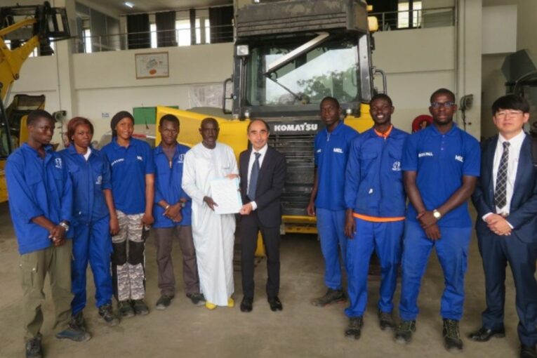 Komatsu Powers Peace and Progress in Senegal
