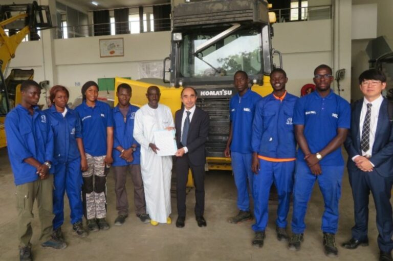 Komatsu Powers Peace and Progress in Senegal