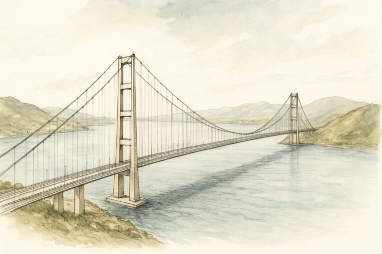 World's Longest Suspension Bridge to be Built Over the Messina Strait