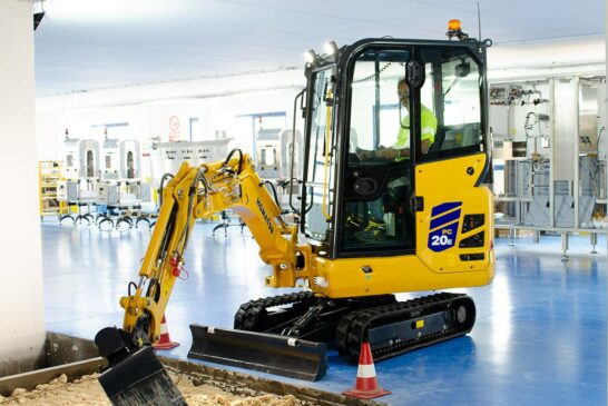 Komatsu's PC20E-6 Promises A New Era in Electric Mini Excavators