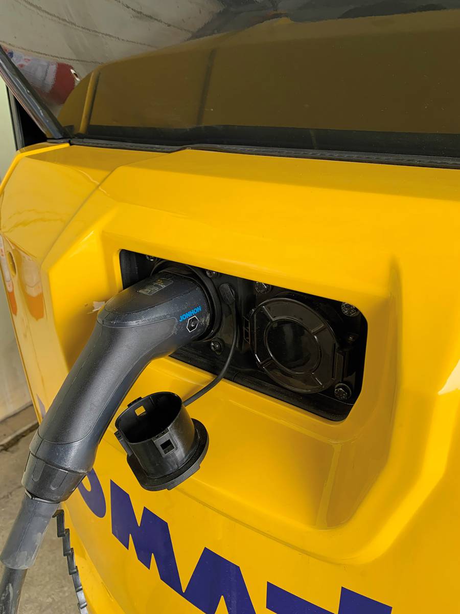 Komatsu's PC20E-6 Promises A New Era in Electric Mini Excavators