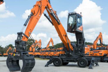 DEVELON Unveils Next-Generation DX270WMH-7 Material Handler