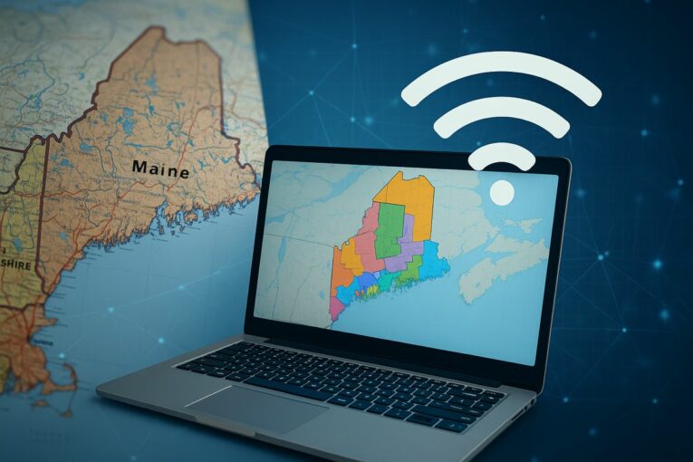 Bridging the Digital Divide in Maine with Smart Mapping and Community Outreach