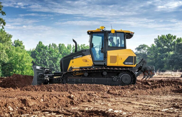 Trimble and Hyundai Launch Factory-Ready HD130A Dozer with 3D Grade Control