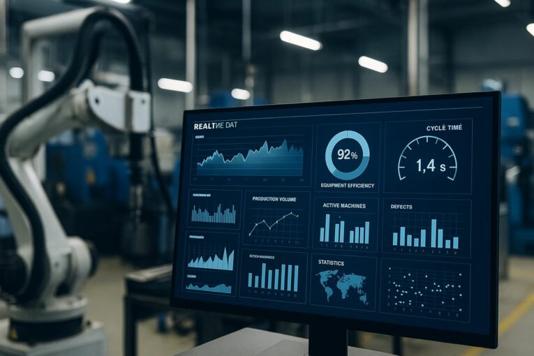 How Real‑Time Data Fuels Manufacturing Productivity Gains