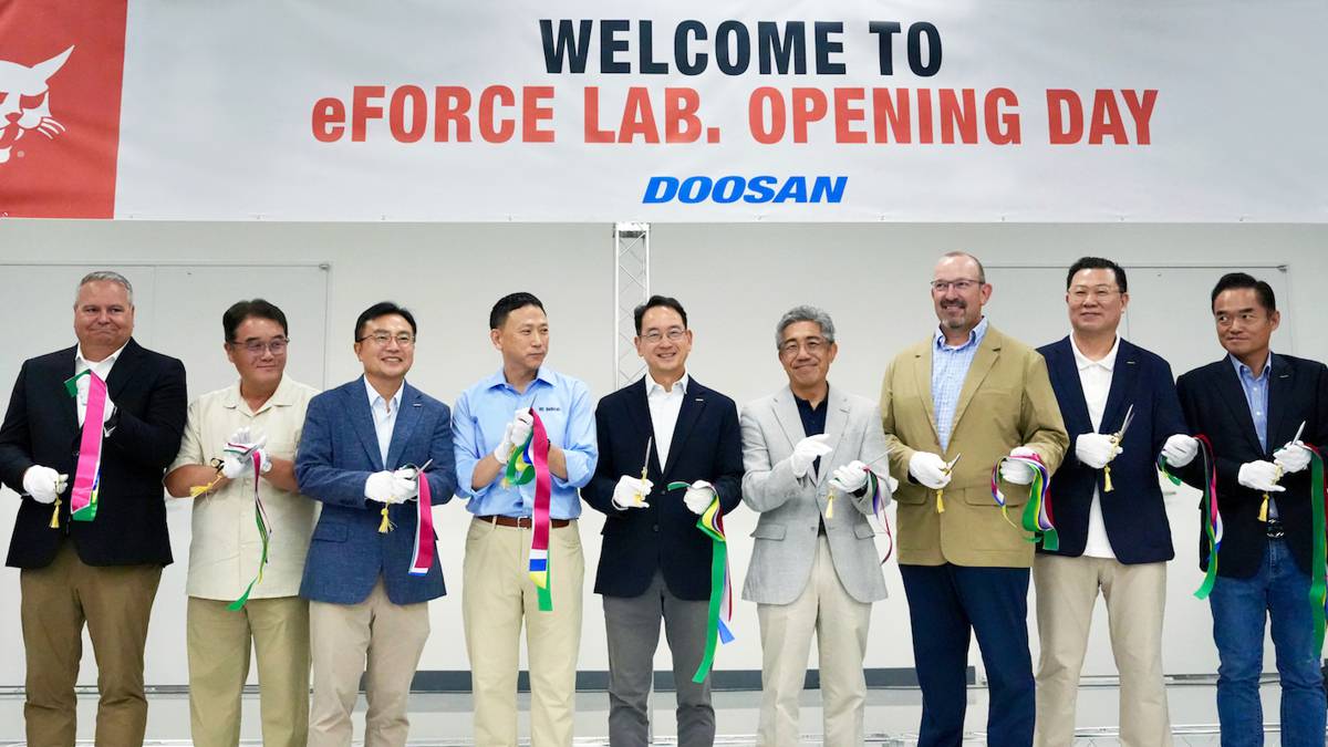 Doosan Bobcat Unveils eFORCE LAB to Drive Modular Battery Innovation