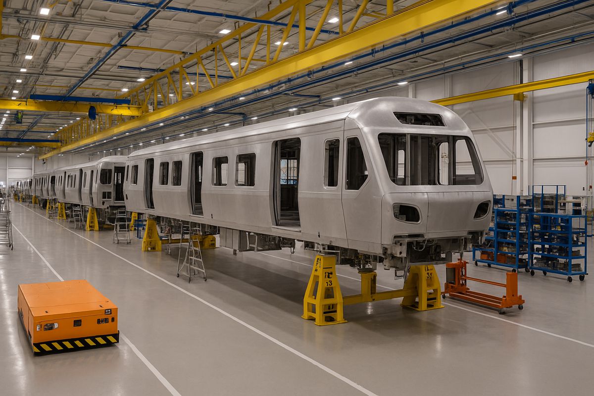 Hitachi Rail adopts Private 5G Network Next-Gen Manufacturing
