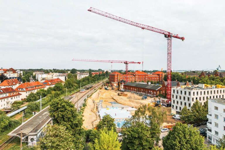 Liebherr Cranes Power Rostock’s ULMICUM Project with Precision and Reliability