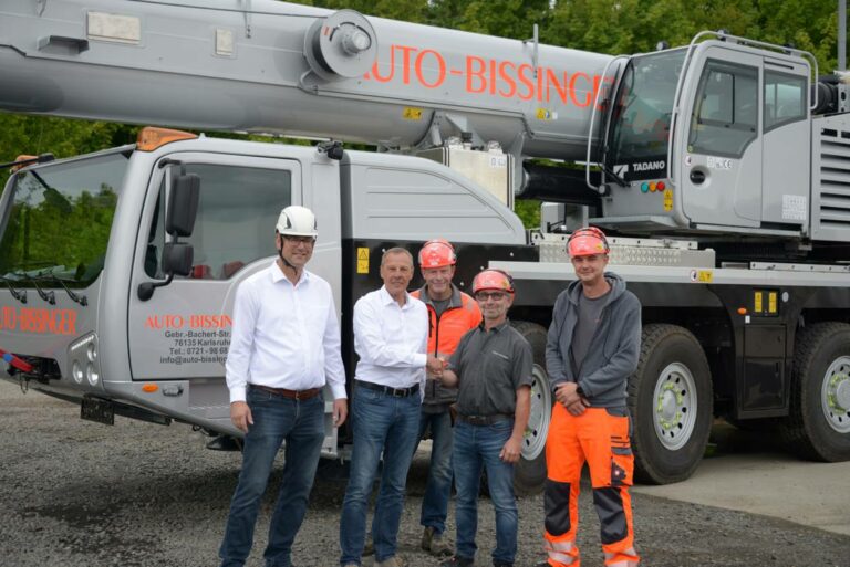 Auto Bissinger strengthens fleet with new Tadano AC 4.100L-1 Crane