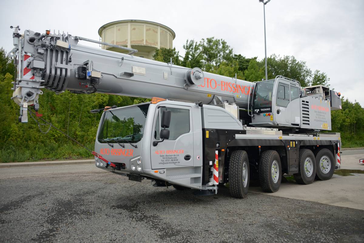 Auto Bissinger strengthens fleet with new Tadano AC 4.100L-1 Crane