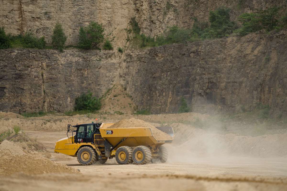 Next-gen Cat Articulated Trucks Redefine Power, Safety and Operator Control