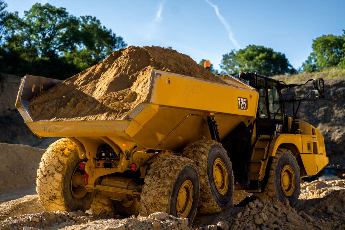 Next-gen Cat Articulated Trucks Redefine Power, Safety and Operator Control