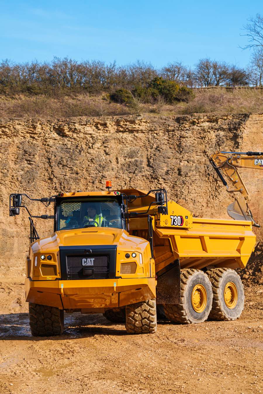 Next-gen Cat Articulated Trucks Redefine Power, Safety and Operator Control
