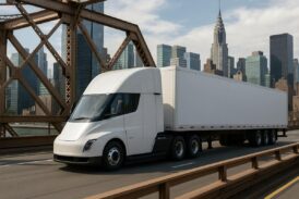 The Impact of Heavy Electric Trucks on New York City Roads