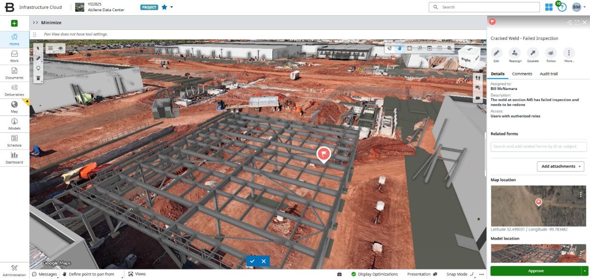 Bentley Infrastructure Cloud Connect Bridges Data and Collaboration