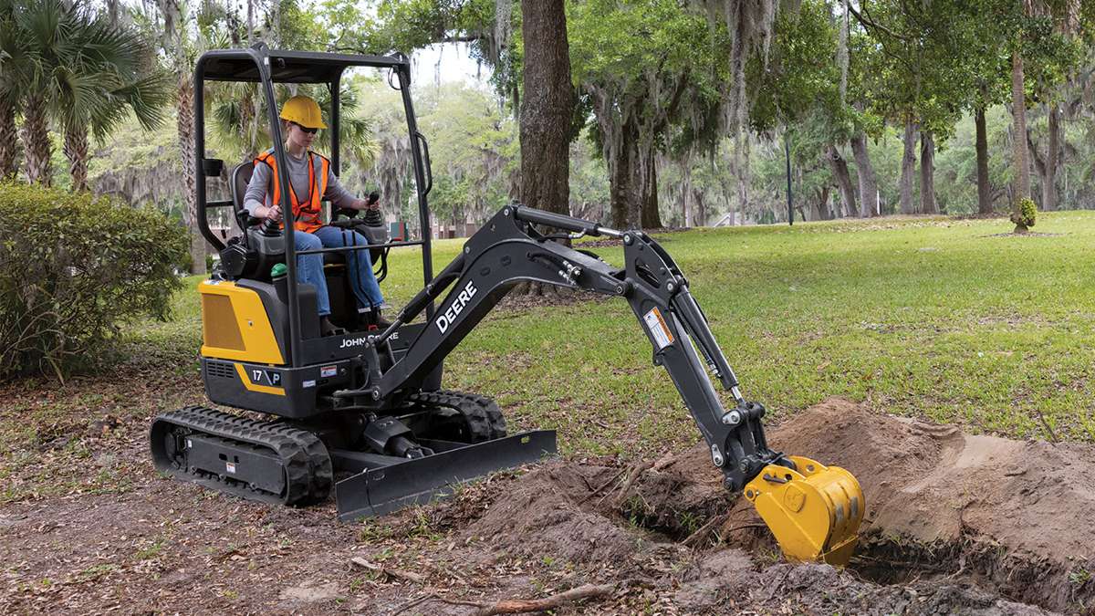 John Deere Redefines Compact Power with New P-Tier Excavators