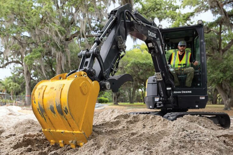 John Deere Redefines Compact Power with New P-Tier Excavators