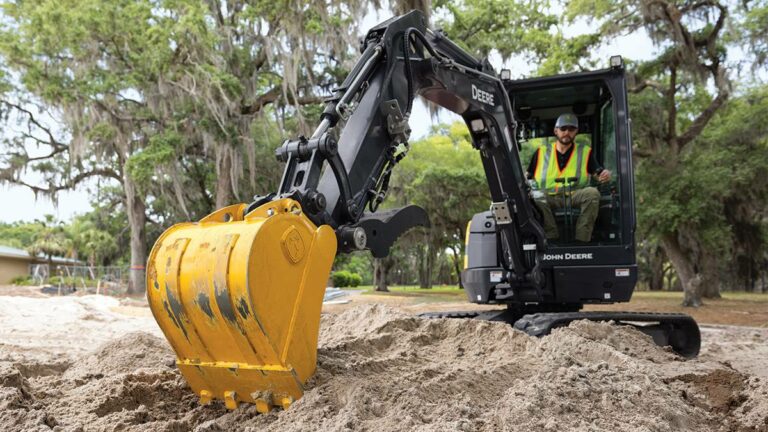 John Deere Redefines Compact Power with New P-Tier Excavators