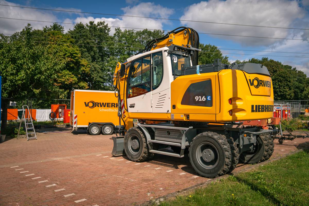 Liebherr Powers Germany’s First Zero-emission Construction Site