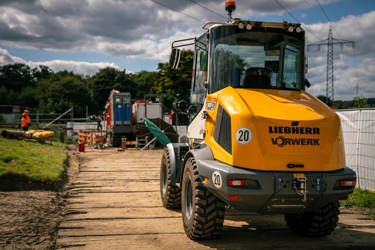 Liebherr Powers Germany’s First Zero-emission Construction Site
