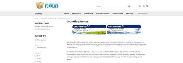 Where to find Grundfos Pumps