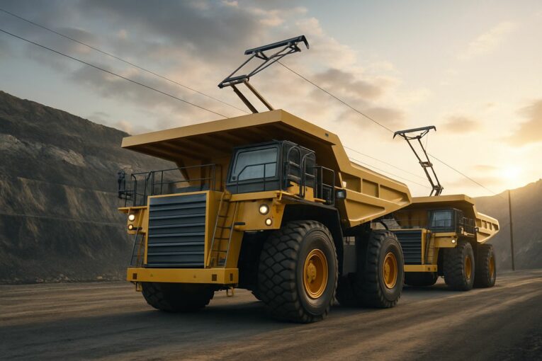 Cummins and Komatsu Advance Hybrid Mining Haulage