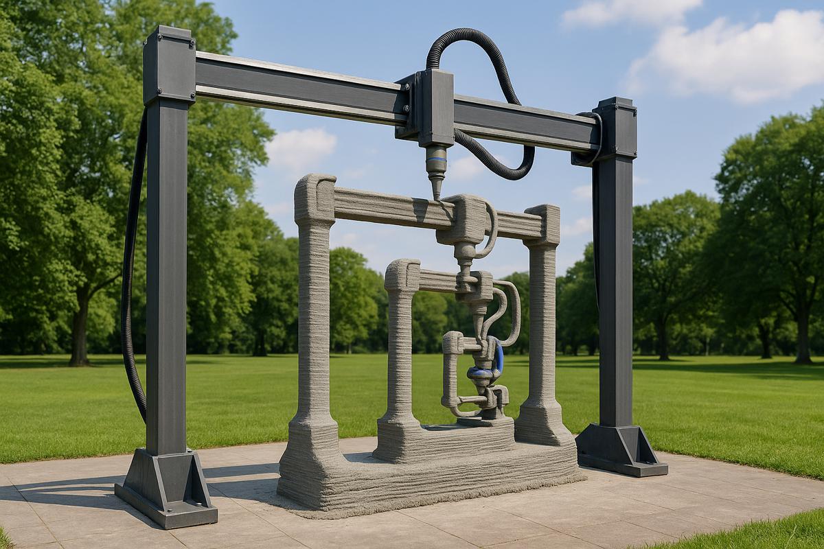 A Kinetics-Based Model Reshaping 3D Printing in Construction