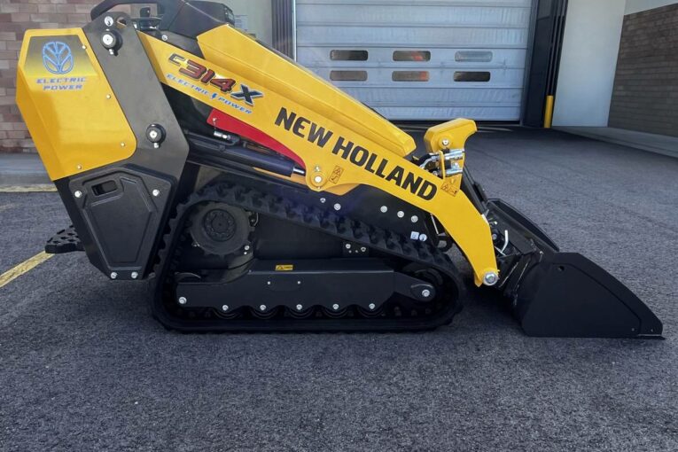 New Holland C314X Electric Mini Track Loader Redefines Compact Power