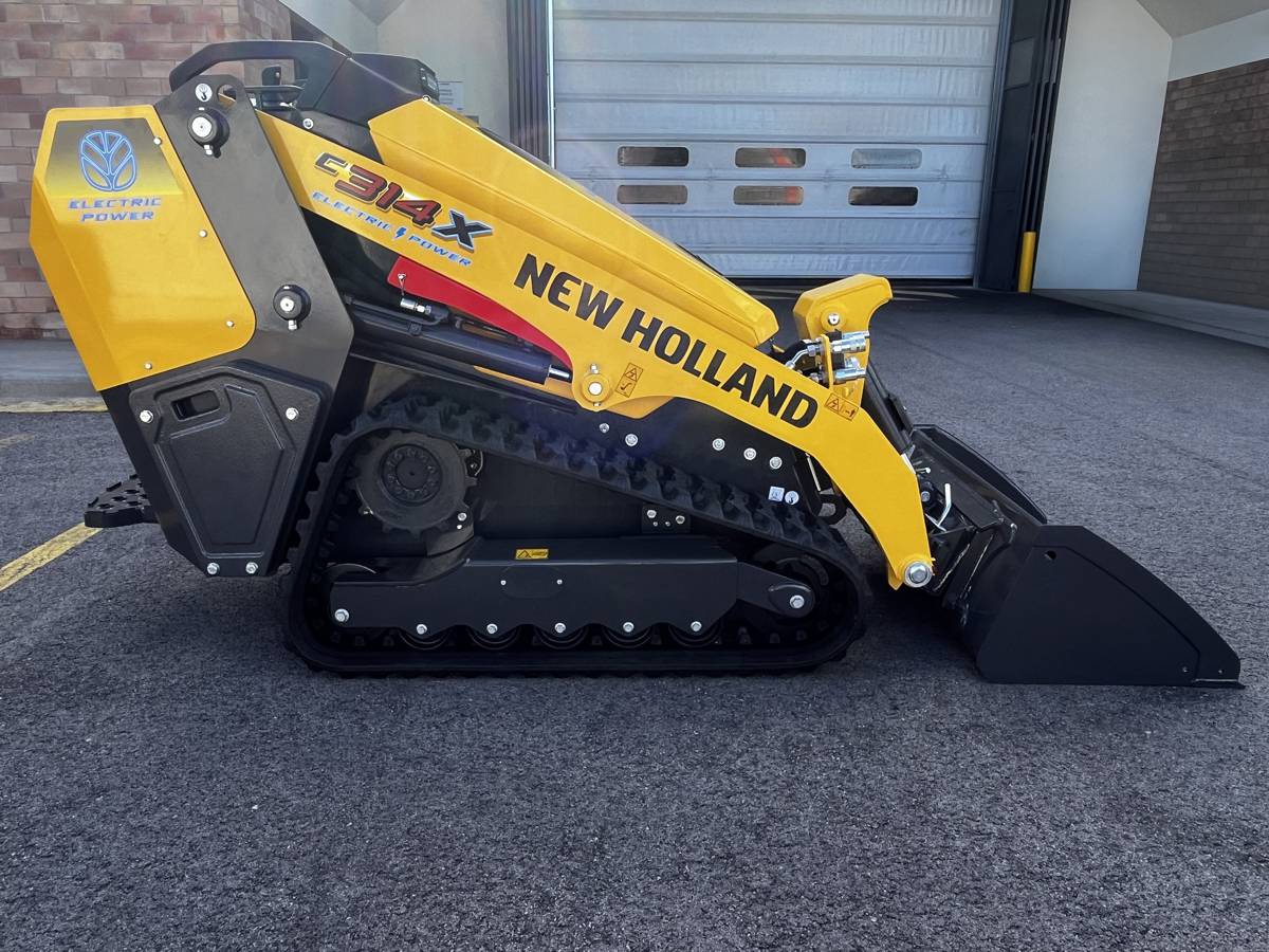 New Holland C314X Electric Mini Track Loader Redefines Compact Power