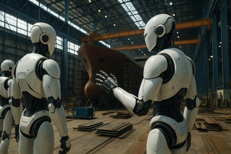 Humanoid Robots Set to Revolutionise Shipyard Safety and Productivity