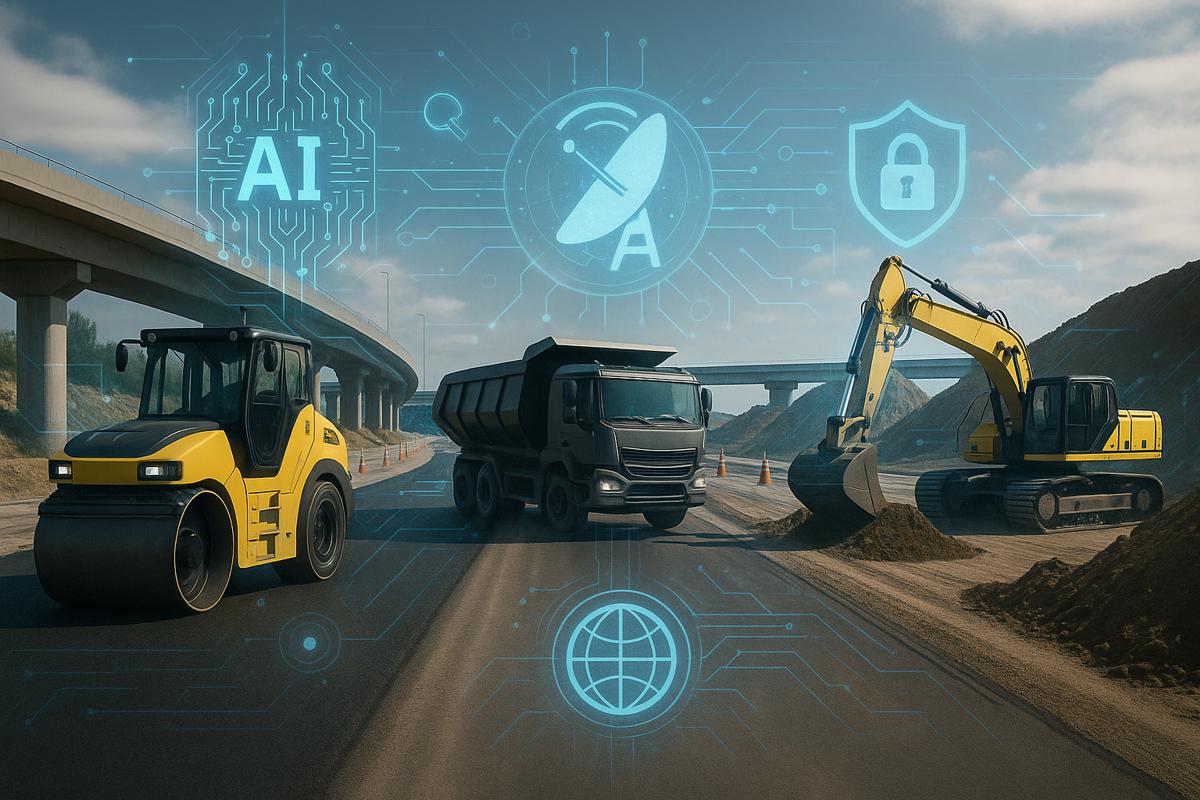 Automation, AI and Telematics Transforming Heavy Machinery Operations