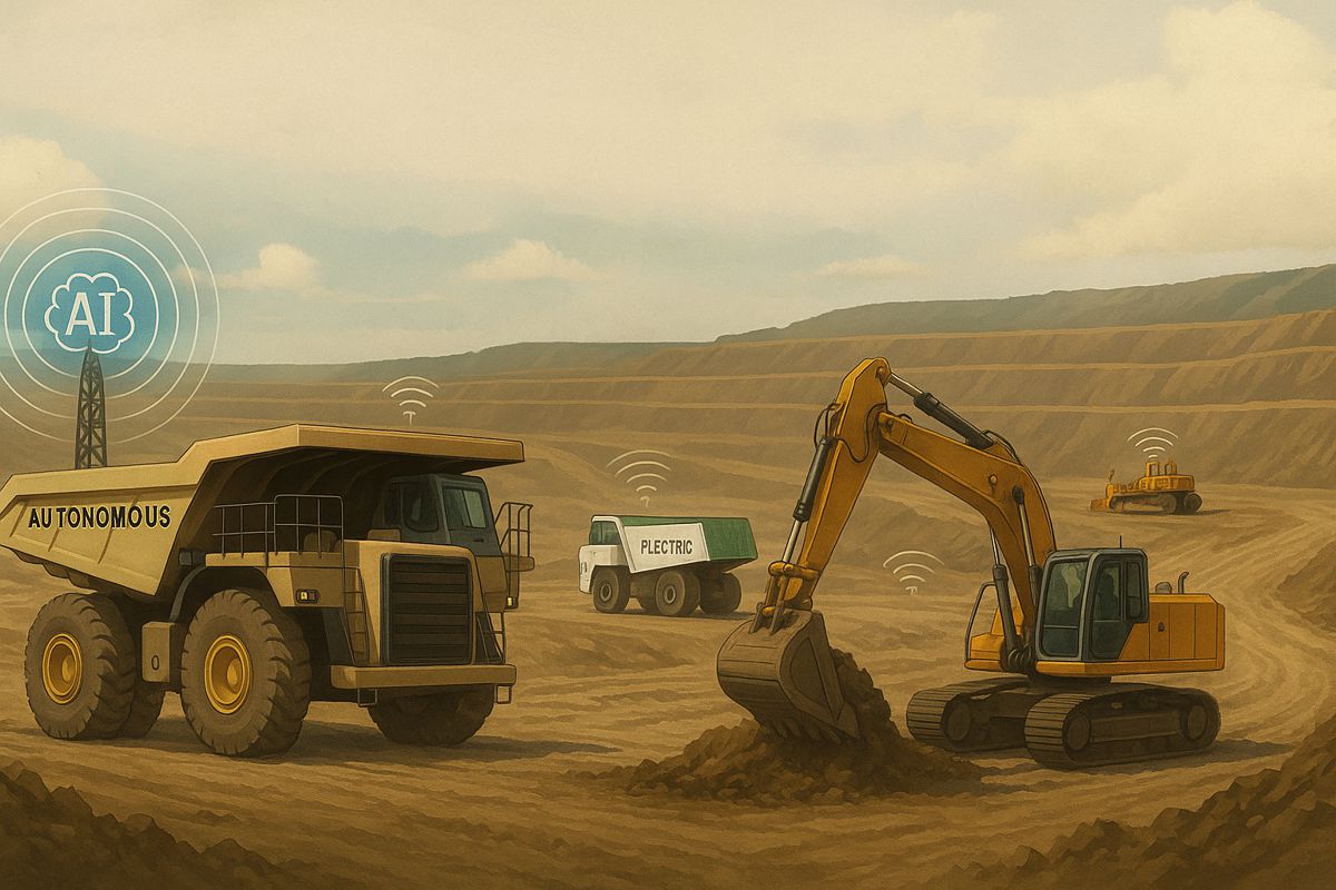 Automation, AI and Telematics Transforming Heavy Machinery Operations