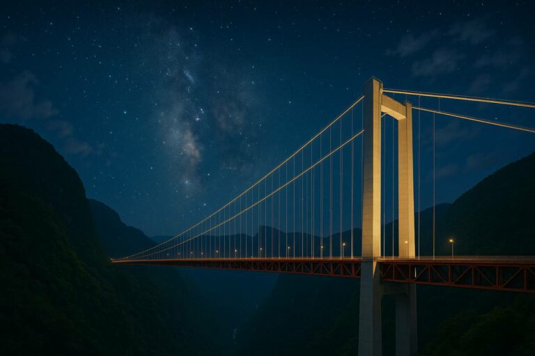 China's World Record Huajiang Grand Canyon Bridge Opens