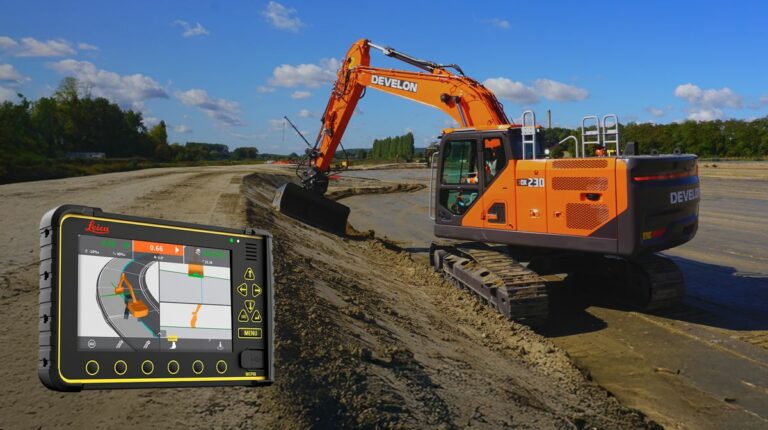 Develon and Leica Unlock 3D Precision for 9 Series Excavators