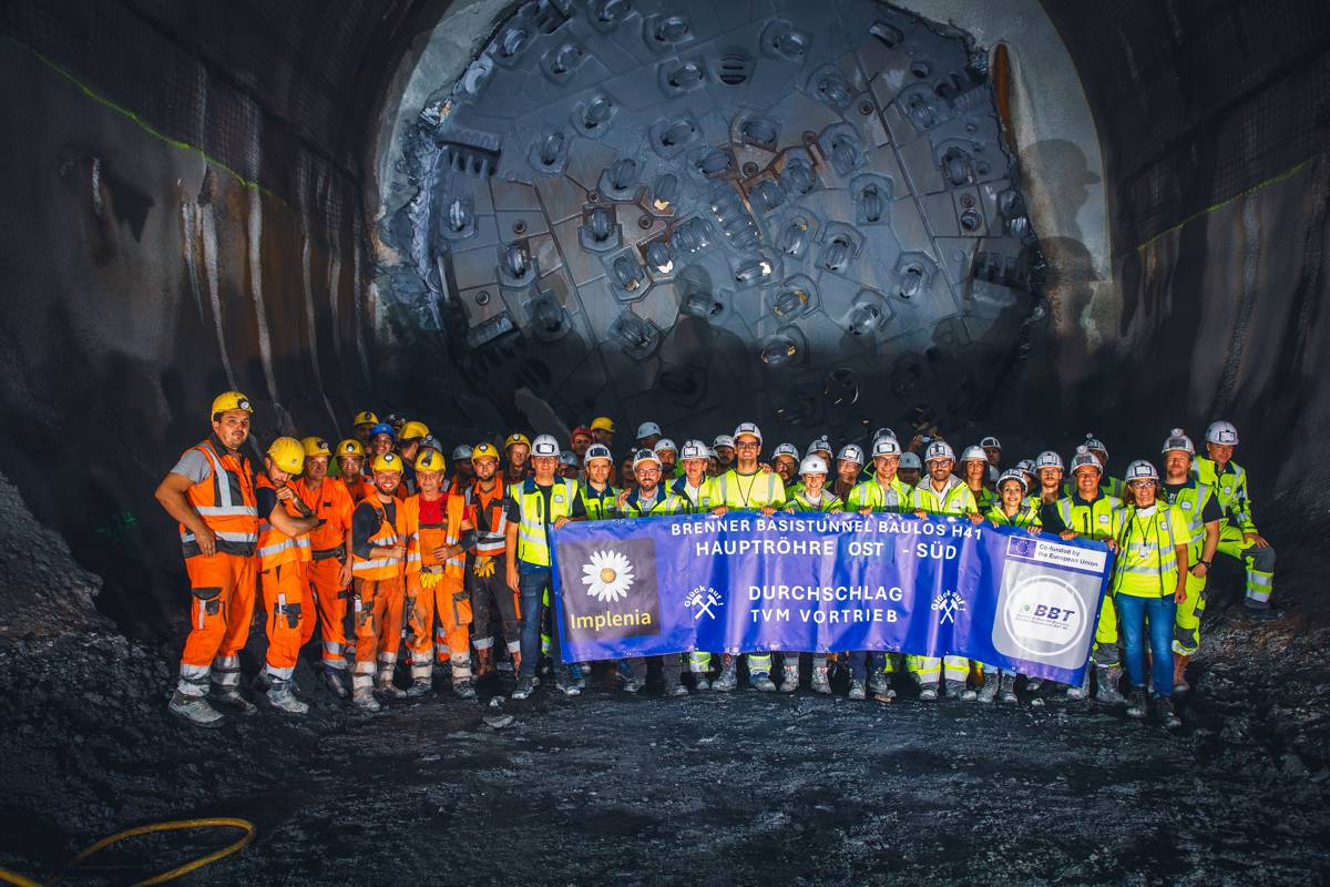 Herrenknecht celebrates Alpine Breakthrough