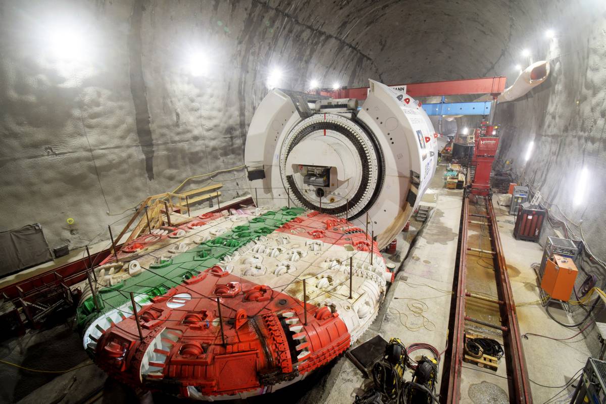 Herrenknecht celebrates Alpine Breakthrough