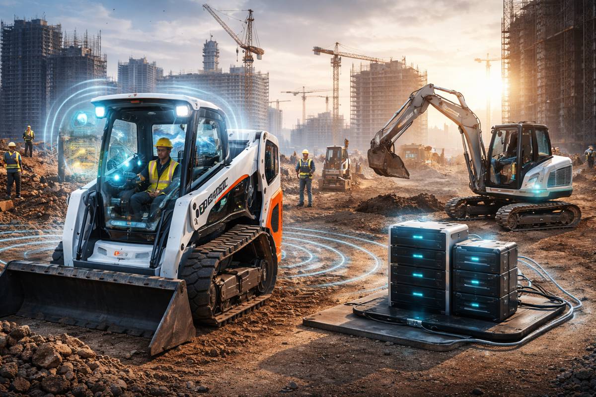 Bobcat Creating a Human First Vision for Smarter Construction Equipment at CES