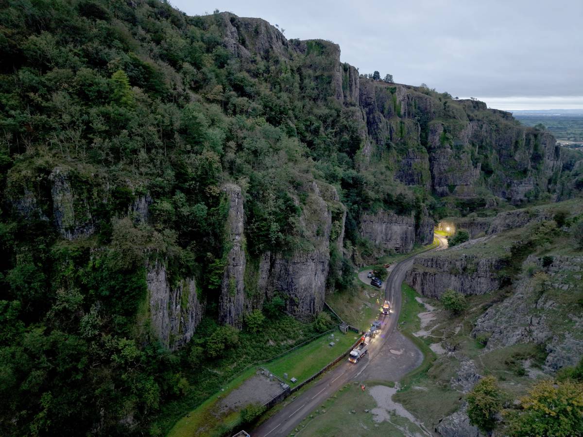 Heidelberg Materials Delivers Sustainable Road Renewal in Cheddar Gorge