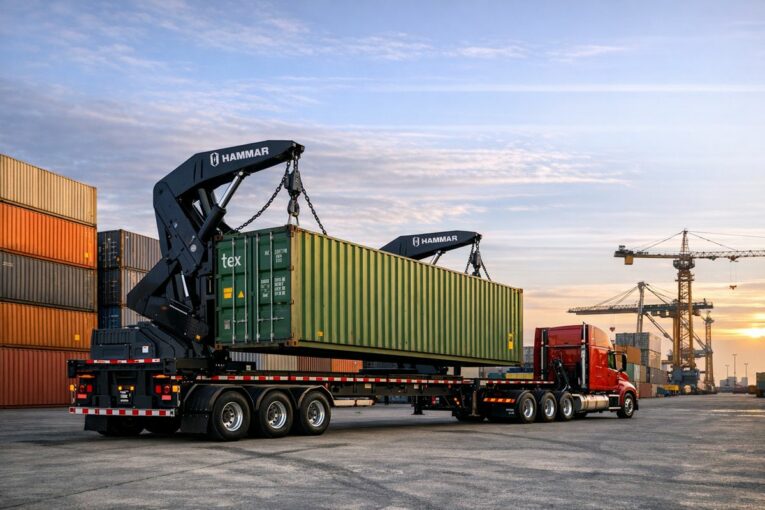 CraneWorks and Hammar Lift expand Sideloader Solutions across USA