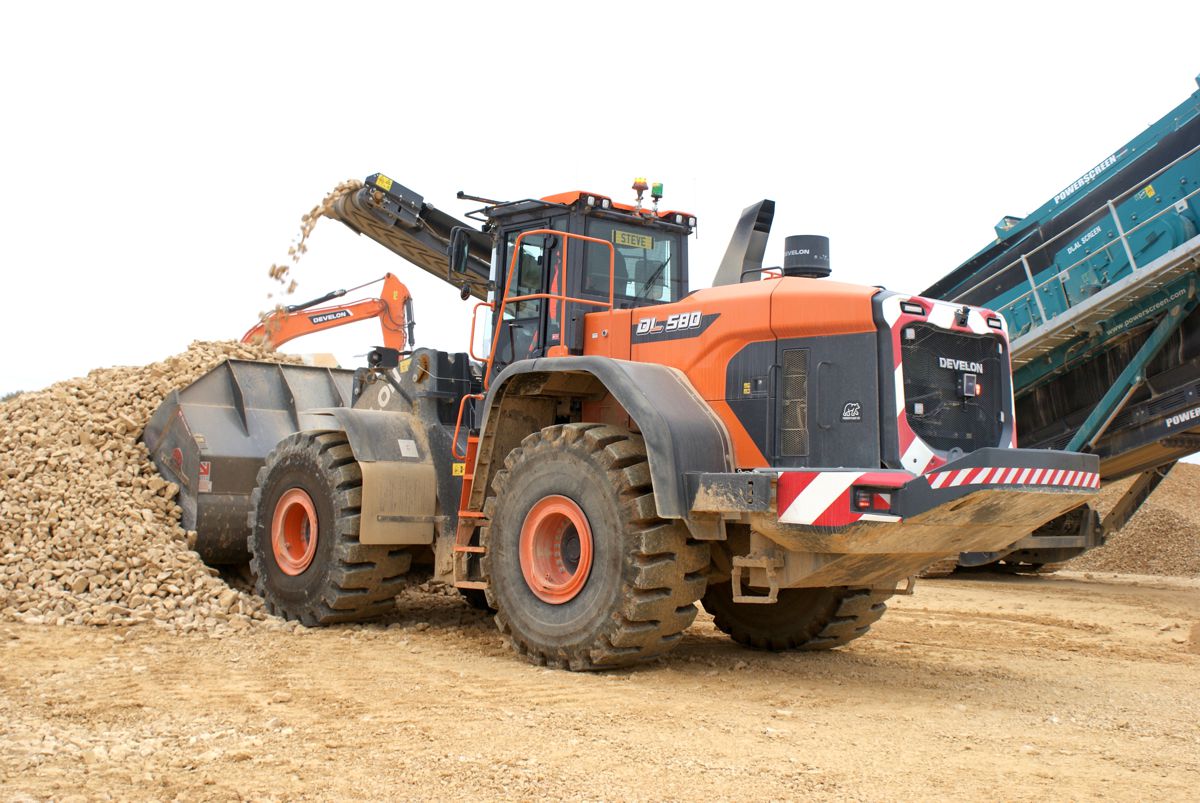 Skillington Quarry Thrives With Develon Heavy Equipment