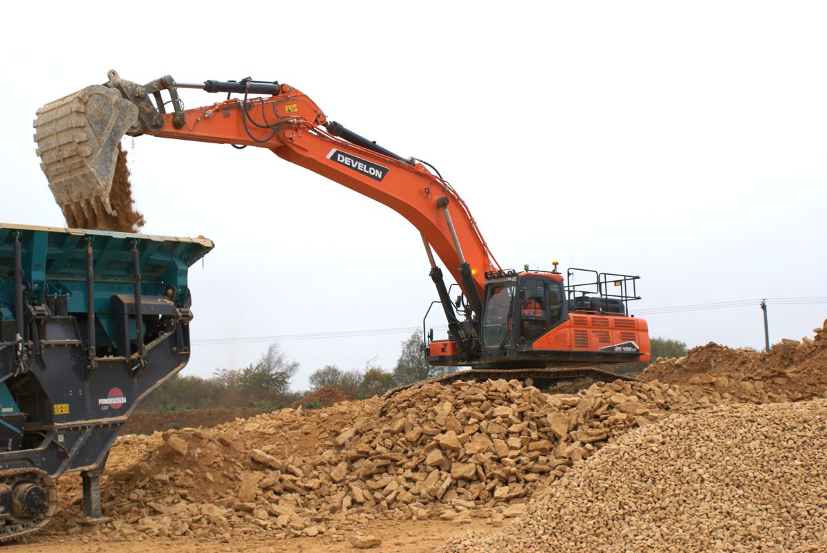 Skillington Quarry Thrives With Develon Heavy Equipment