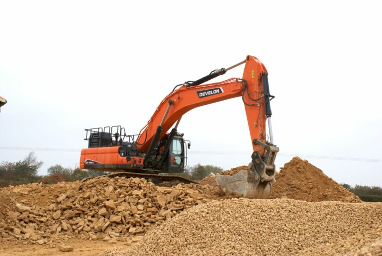 Skillington Quarry Thrives With Develon Heavy Equipment