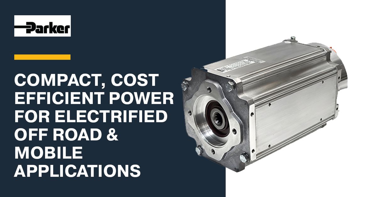 Smarter Electric Powertrains Enabled by Parker NX8M Motor Technology