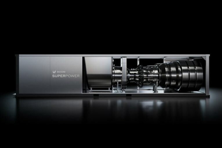 Powering AI Data Centres with Boom Supersonic Superpower Turbines