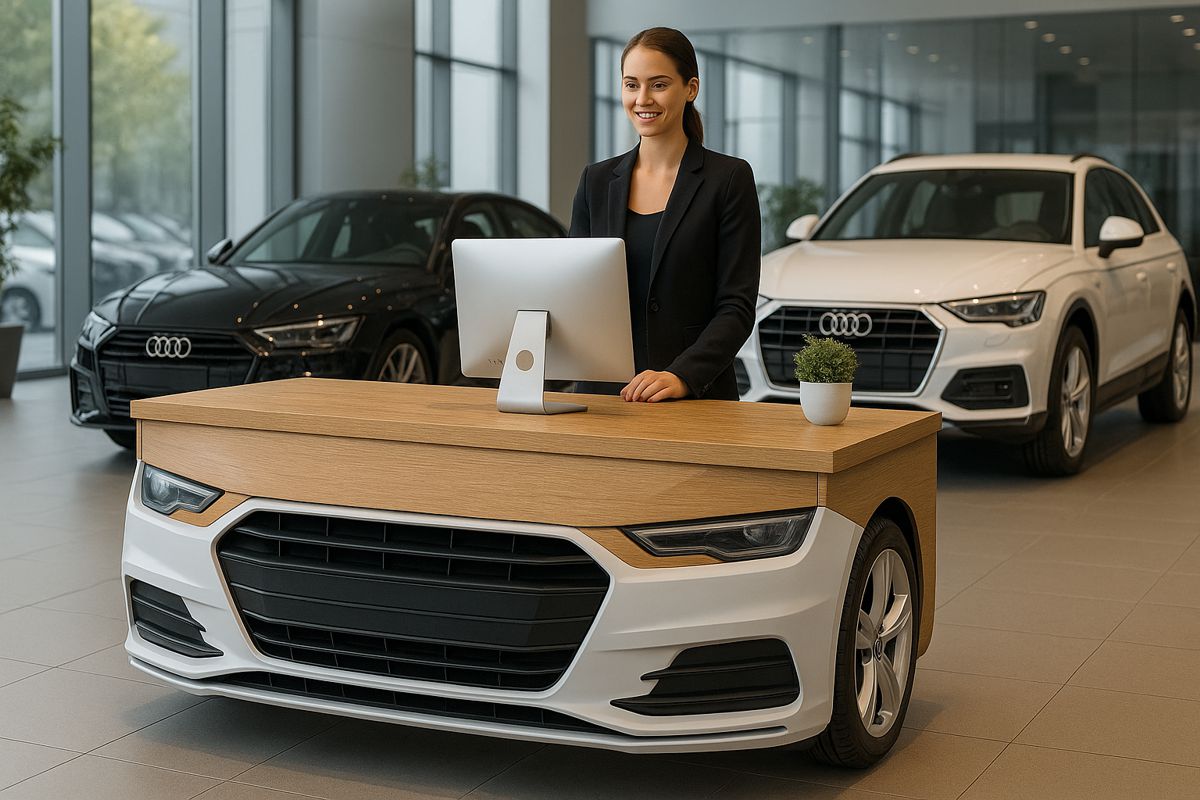 Elevating First Impressions with Custom Designed Reception Desks