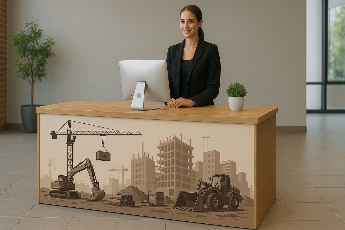 Elevating First Impressions with Custom Designed Reception Desks
