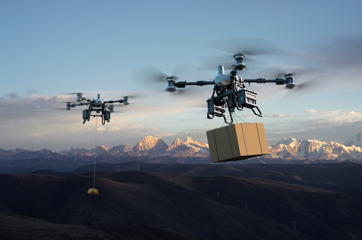 DJI FlyCart 100 Redefining Heavy-Lift Aerial Logistics